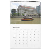 Singapur-Stadt 2015 Kalender (Mär 2027)