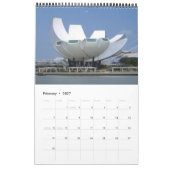 Singapur-Stadt 2015 Kalender (Feb 2027)