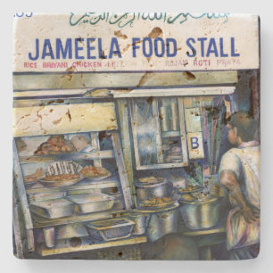 Singapur Steinuntersetzer