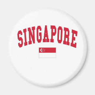 Singapur-Stil Magnet