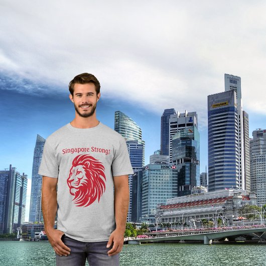 Singapur Strong National Day T - Shirt