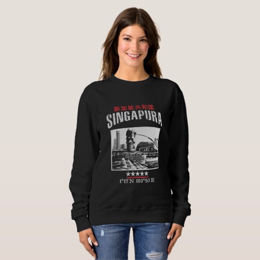 Singapur Sweatshirt (Vorne ganz)