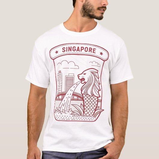 SINGAPUR T-Shirt (Vorderseite)