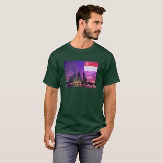 Singapur T-Shirt (Vorne ganz)