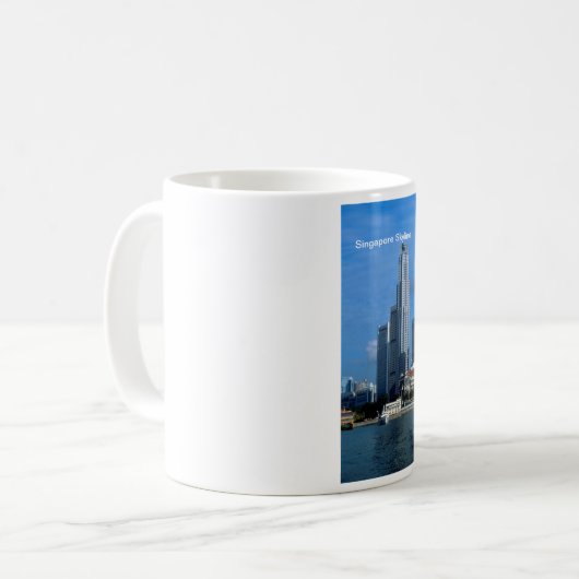 Singapur-Tasse Kaffeetasse (Vorderseite Links)
