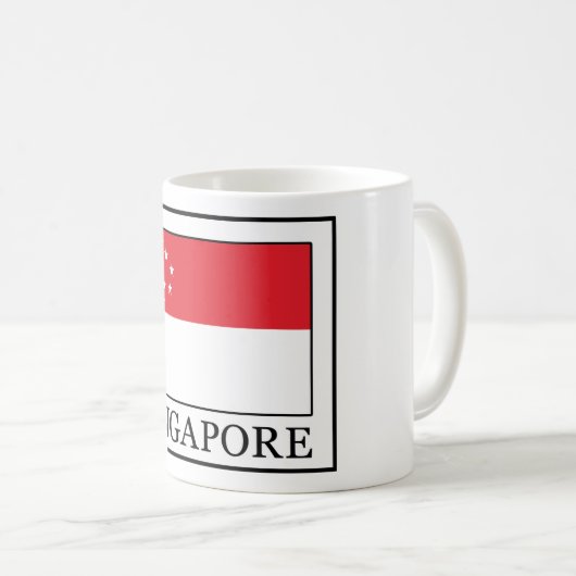 Singapur-Tasse Kaffeetasse (VorderseiteRechts)