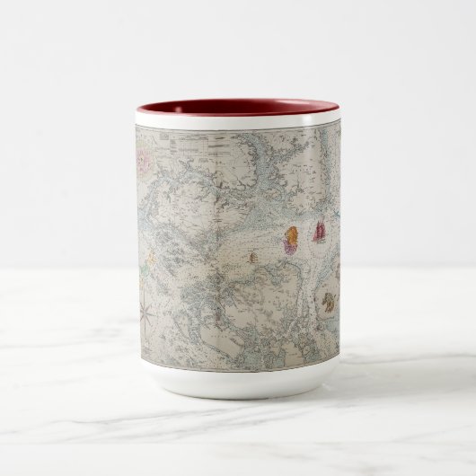 Singapur-Tea-Monster Tasse (Zentrum)