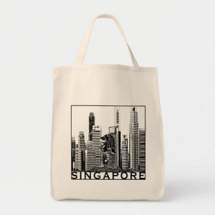 Singapur Tragetasche