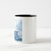 Singapur Views Color Zweifarbige Tasse (Mittel)
