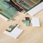 Singapur Vintag Reise Puzzle (Seite)