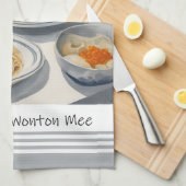 Singapur Wonton Mee Kitchen Handtuch (Viertel Falte)