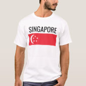 Singapur // World Country National Flag T-Shirt (Vorderseite)