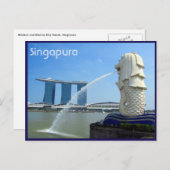 Singapura Casino mero Postkarte (Vorne/Hinten)