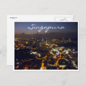 Singapura Postkarte (Vorne/Hinten)