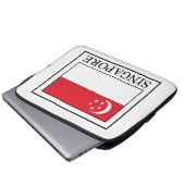 Singapurärmel Laptopschutzhülle (Vorne Knopf)