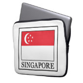 Singapurärmel Laptopschutzhülle (Vorderseite Links)