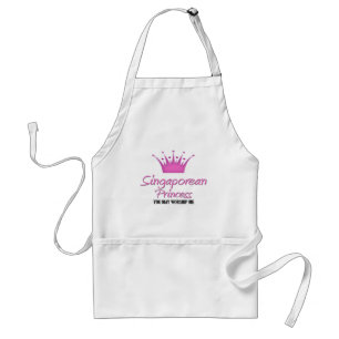 Singapurische Prinzessin Schürze