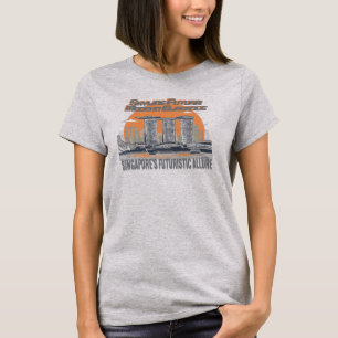 Singapurs futuristischer Reiz. Asia T-Shirt