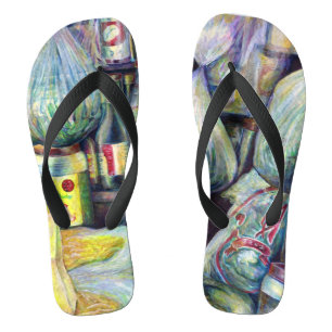 Singapurs sonnige Aromen Badesandalen