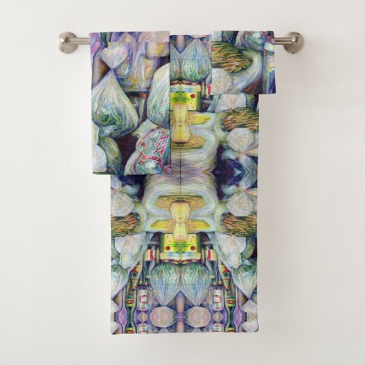 Singapurs sonnige Aromen Badhandtuch Set (Insitu)