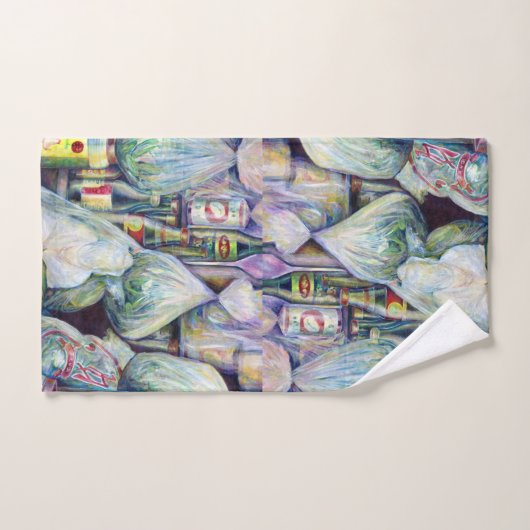 Singapurs sonnige Aromen Badhandtuch Set (Handtuch)