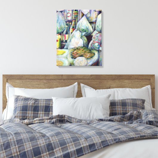 Singapurs sonnige Aromen Leinwanddruck (Insitu (Schlafzimmer))