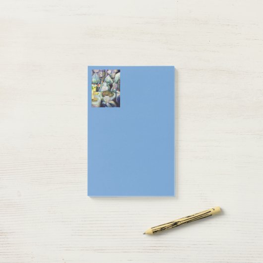 Singapurs sonnige Aromen Post-it Klebezettel (Auf Schreibtisch)