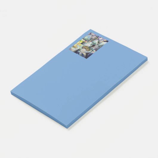 Singapurs sonnige Aromen Post-it Klebezettel (angewinkelt)