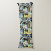 Singapurs sonnige Aromen Seitenschläferkissen (Vorderseite Vertikal)