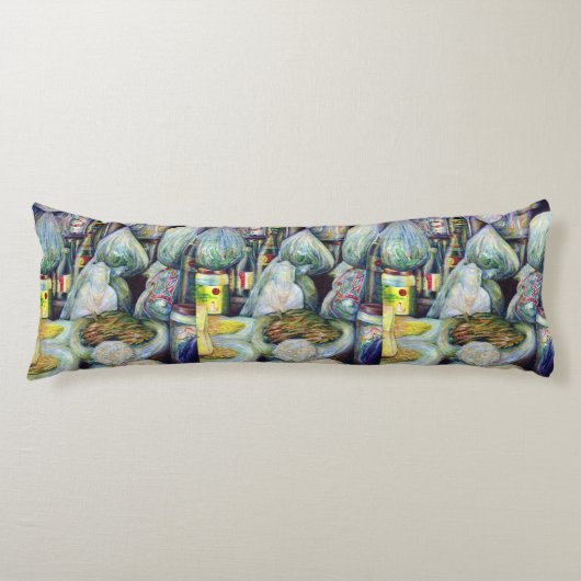 Singapurs sonnige Aromen Seitenschläferkissen (Vorderseite)