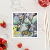 Singapurs sonnige Aromen Serviette (Beispiel)