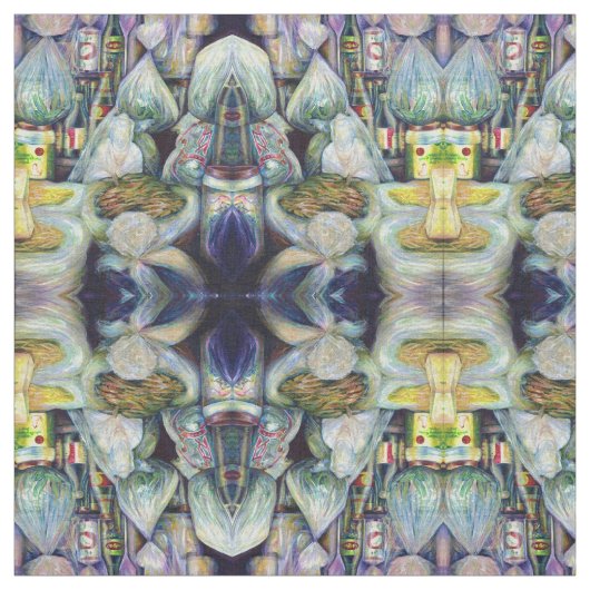 Singapurs sonnige Aromen Stoff (Muster)