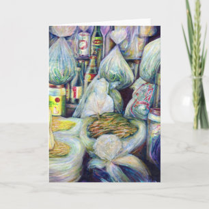 Singapurs sonnige Flavours Grußkarte Karte