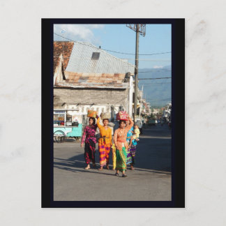 Singaraja Bali Indonesien Postkarte