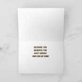 SINGCAMELS SING **GLÜCKLICHER GEBURTSTAG** KARTE (Innenseite)