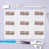 Singen am Kleinsten Seidenpapier (Handwerk)