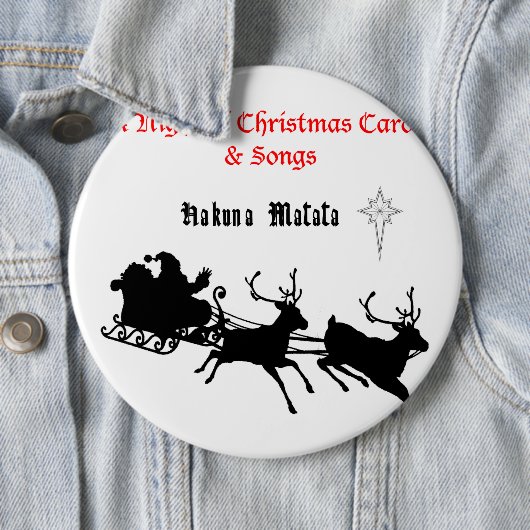 Singen am Weihnachtsfest - Carols & Festive Joy Button (Beispiel)