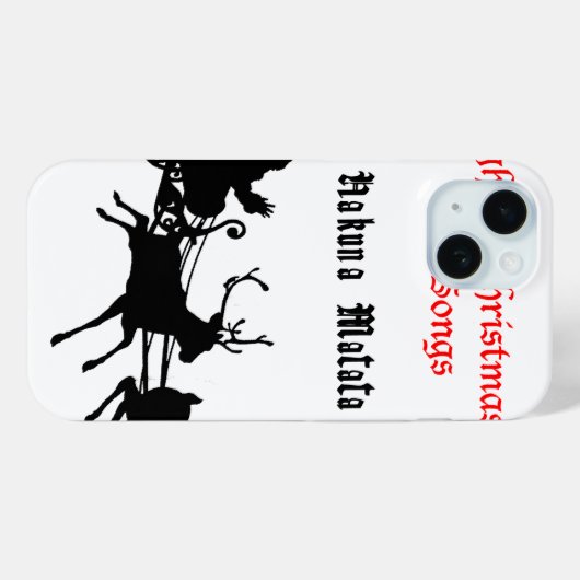 Singen am Weihnachtsfest - Carols & Festive Joy Case-Mate iPhone Hülle (Rückseite (Horizontal))