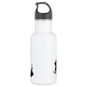 Singen am Weihnachtsfest - Carols & Festive Joy Edelstahlflasche (Rückseite)