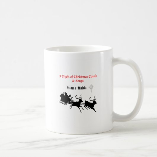 Singen am Weihnachtsfest - Carols & Festive Joy Kaffeetasse (Rechts)