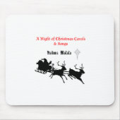 Singen am Weihnachtsfest - Carols & Festive Joy Mousepad (Vorne)