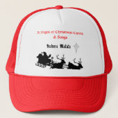 Singen am Weihnachtsfest - Carols & Festive Joy Truckerkappe (Vorderseite)