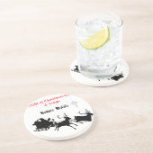 Singen am Weihnachtsfest - Carols & Festive Joy Untersetzer (Seite)