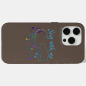 singen Case-Mate iPhone hülle (Rückseite (Horizontal))