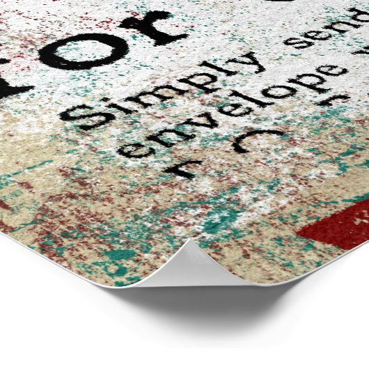 Singen Coach - Funny Vintag Retro Poster (Ecke)