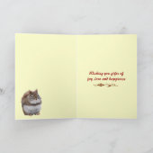 Singen Eichhörnchen Weihnachten (Innenseite)