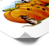 Singen eines Songs von Halloween Poster (Ecke)