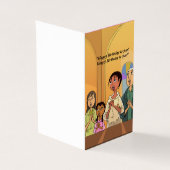 Singen gemeinsam Happy Birthday (Vorderseite)