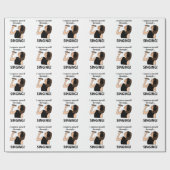 Singen Ich spreche mich durch singen aus Geschenkpapier (Flach)