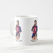 Singen ist kostenlos Kaffee Tasse (Vorderseite Links)